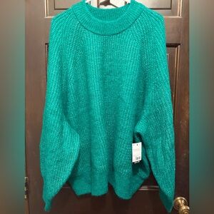Sonoma Women's Cozy Heritage Green Sweater